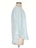 Gap 100% Rayon Blue 3/4 Sleeve Blouse Size XS - photo 4