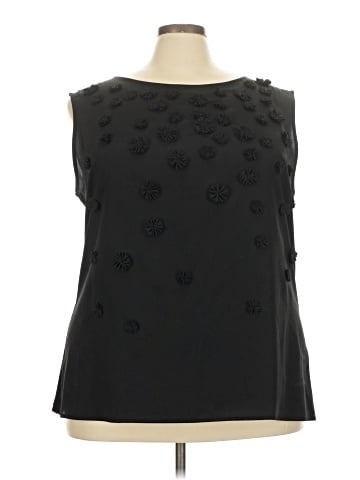 Evan Picone Sleeveless Blouse (view 1)