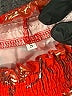 Unbranded 100% Polyester Red Long Sleeve Blouse Size S - photo 7