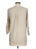 Cupio Tan 3/4 Sleeve Blouse Size L - photo 2