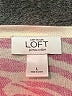 Ann Taylor LOFT Outlet Animal Print Pink Pullover Sweater Size L - photo 7