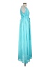 Taylor 100% Polyester Teal Casual Dress Size S - photo 4