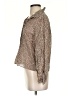 Bellerose 100% Cotton Animal Print Brown Long Sleeve Blouse Size XS (0) - photo 5