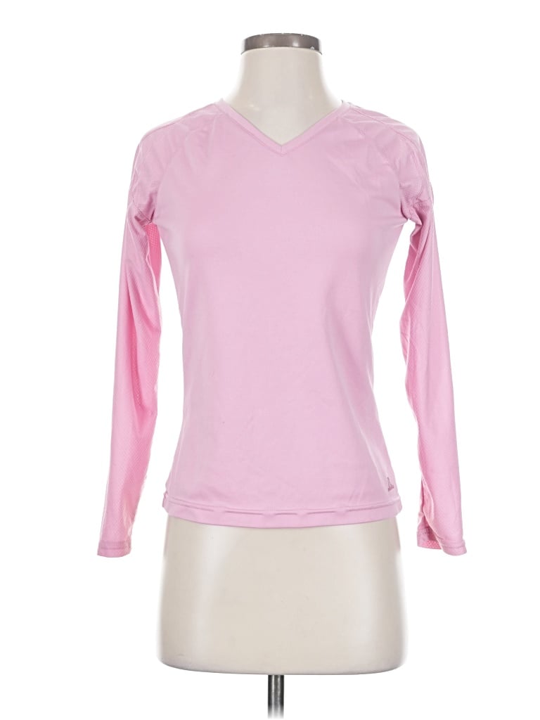 Pre-owned Russell Athletic Long Sleeve T-shirt In Pink