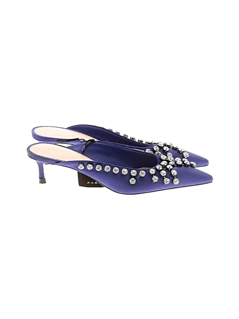 Zara Mule/clog In Purple