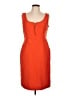 Tory Burch Orange Cocktail Dress Size 12 - photo 1