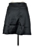 Unbranded Solid Black Casual Skirt Size S - photo 2