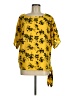 MICHAEL Michael Kors Floral Yellow Kimono Size M - photo 1