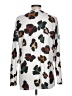 CAKE. Animal Print Silver Pullover Sweater Size L - photo 2