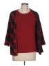 Alfred Dunner Plaid Red Pullover Sweater Size L (petite) - photo 1