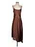 A New Day 100% Polyester Chevron-herringbone Brown Casual Dress Size S - photo 1