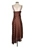 A New Day 100% Polyester Chevron-herringbone Brown Casual Dress Size S - photo 2