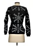 Finn & Clover Print Black Pullover Sweater Size S - photo 2