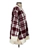 Fashion Nova 100% Acrylic Plaid Burgundy Pullover Sweater Size S - photo 4