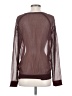 Frenchi Brown Long Sleeve Top Size M - photo 2