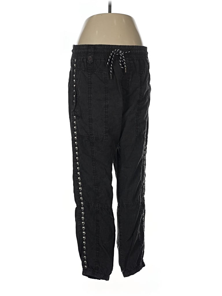 Pre-owned By Anthropologie Track Pants In Black