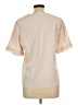 Shein 100% Polyester Tan Short Sleeve Blouse Size L - photo 2