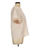 Shein 100% Polyester Tan Short Sleeve Blouse Size L - photo 4