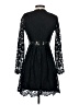 Eilly Bazar 100% Polyester Black Cocktail Dress Size XS - photo 2