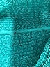 Unbranded Teal 3/4 Sleeve Button-Down Shirt Size 1X - photo 7