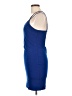 Body Central Solid Blue Cocktail Dress Size L - photo 5