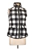 ASPEN 100% Polyester Checkered-gingham Gray Vest Size L - photo 1