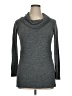 AB Studio 100% Acrylic Gray Turtleneck Sweater Size XL - photo 1