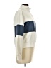 Pink Rose 100% Polyester Color Block Ivory White Sweatshirt Size L - photo 4