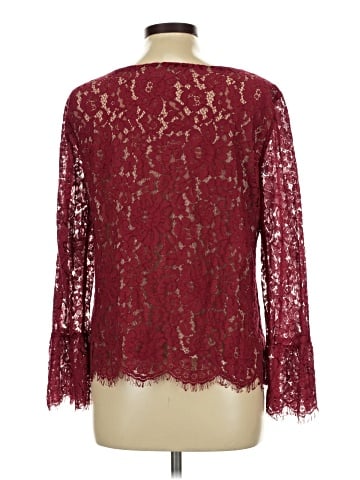 Rose + Olive Long Sleeve Blouse (view 2)