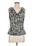 YFB Silver Sleeveless Blouse Size MedESTIMATED - photo 1