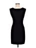 Donna Ricco Solid Black Cocktail Dress Size 6 - photo 2