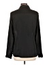 MNG Black Long Sleeve Blouse Size 10 - photo 2