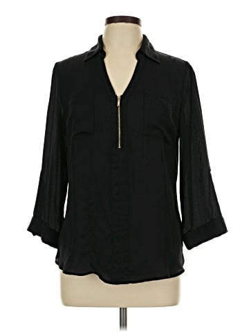 By & By 3/4 Sleeve Blouse (view 1)
