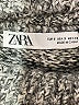 Zara Tweed Gray Turtleneck Sweater Size S - photo 7