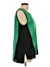 Calvin Klein 100% Polyester Green Sleeveless Top Size L - photo 4