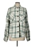Assorted Brands 100% Polyester Plaid Green Jacket Size L - photo 1
