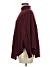 Shein 100% Acrylic Burgundy Poncho Size 6 - photo 5