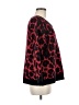 Apt. 9 Animal Print Red Pullover Sweater Size M - photo 4