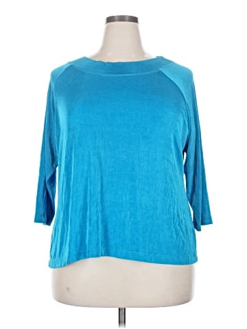 Citiknits 3/4 Sleeve Top (view 1)