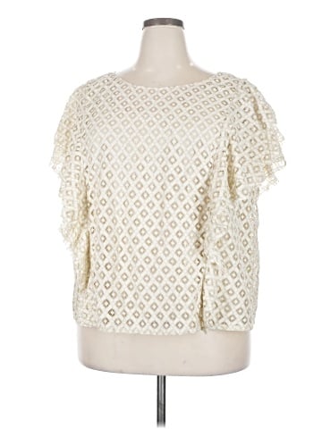 Du Jour Short Sleeve Blouse (view 1)