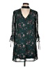 Speechless 100% Polyester Floral Teal Casual Dress Size L - photo 1