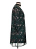 Speechless 100% Polyester Floral Teal Casual Dress Size L - photo 4