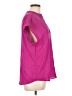 Cynthia Steffe 100% Polyester Pink Short Sleeve Blouse Size L - photo 4