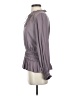 Current Air 100% Polyester Gray Long Sleeve Blouse Size XS - photo 5