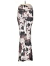 Machine Print Gray Casual Pants Size 5 - photo 2