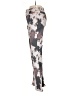 Machine Print Gray Casual Pants Size 5 - photo 5