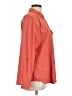 Eddie Bauer Solid Orange Long Sleeve Blouse Size L - photo 4