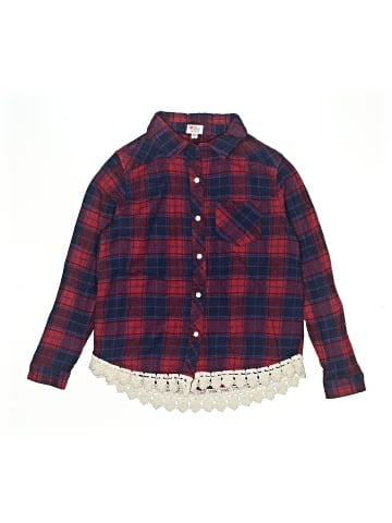 me. n .u Long Sleeve Button-Down Shirt (view 1)