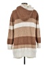 Derek Heart 100% Polyester Brown Cardigan Size M - photo 2