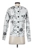 Tahari Floral Silver Pullover Sweater Size XS - photo 2